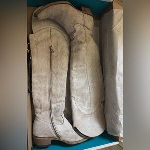 Lame OTK Lexington Boots